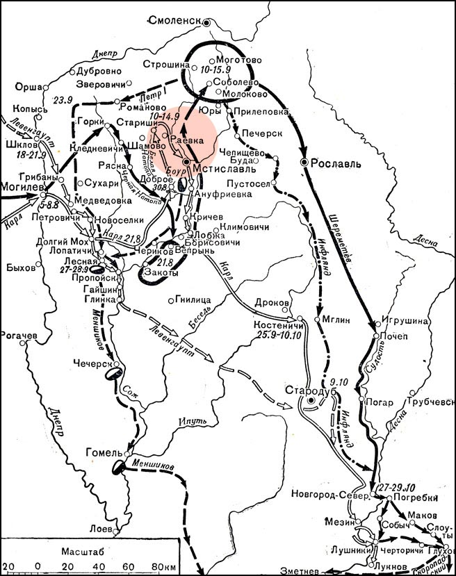 Северная война. Второй этап кампании 1708 г.