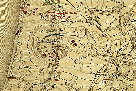 Сражение при Бакуме и Кастрикуме 25 сентября 1799 г.