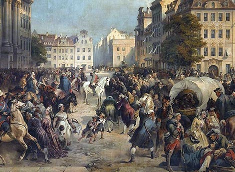 Взятие Берлина 28 сентября 1760 года