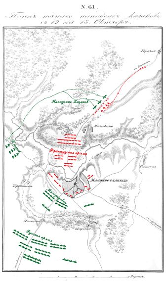Ночное нападение казаков с 12 на 13 октября 1812 года