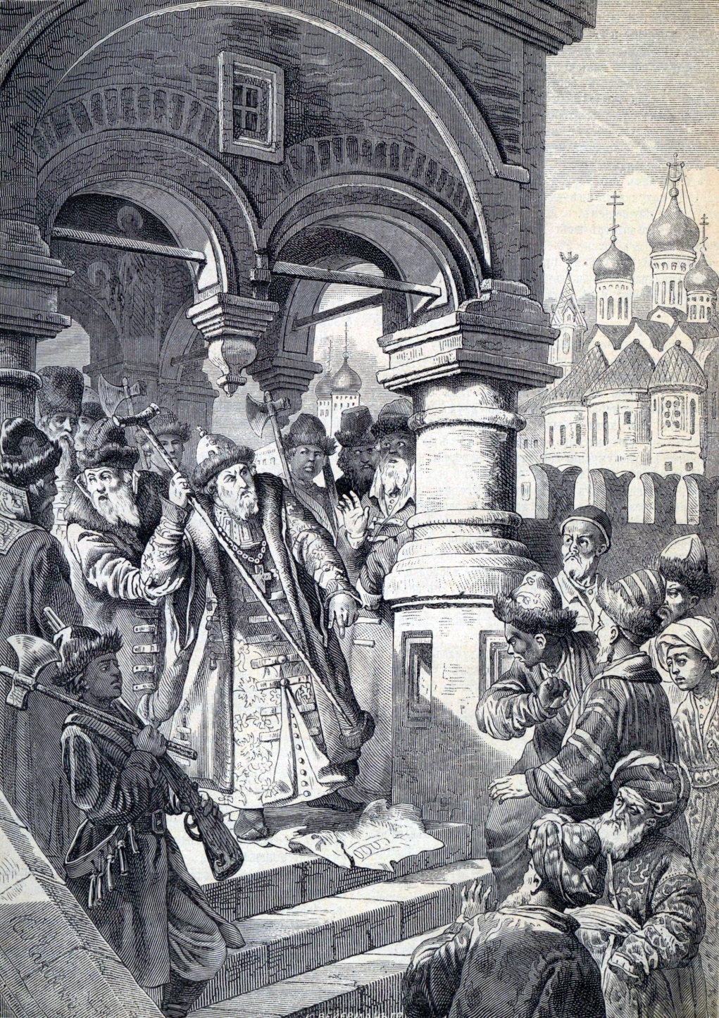 Иоанн III и татарские послы