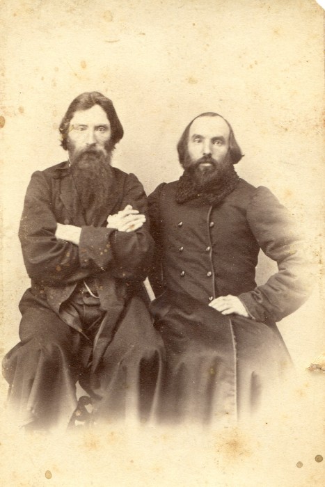 Портрет крестьян Севитова и Куприянова из села Карачарова под Муромом.