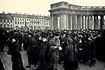 Студенческая демонстрация у Казанского собора 4 марта 1901