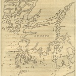 Карта похода около острова  Кимито.