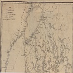 Карта Финляндии, к описанию Финляндской войны, на сухом пути и на море в 1808 и 1809 годах.