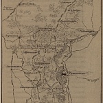 Карта отступления от Янкова 23, 24 и 25 Января 1807 года.
