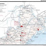Расположение Корейского отряда 2 июля 1905 года