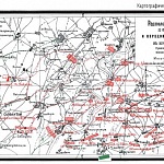 Расположение II Армии 16 февраля 1905 года и передвижение частей ее в ночь на 17 февраля 