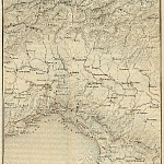 Положение войск в северной Италии в конце июня 1799г.