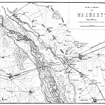 Сражение при Мадженте 4 июня 1859 года с показанием расположения обеих сторон после 5 часов вечера