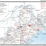 Расположение Корейского отряда 10 июля 1905 года
