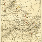 Расположение войск в Швейцарии в начале апреля 1799 г.