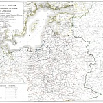 Карта Театра войны в России, Польше, Германии, Дании и Швеции с 1700 по 1721 год, служащая к пояснению первой части Военной Истории походов Россиян в XVIII столетии
