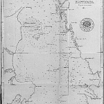 Карта Каттегата 1855 год.