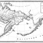 Карта части северовосточной Азии и северозападной Америки составлена по новейшим наблюдениям Академиком В.Вишневским 1818 года