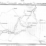 Карта действий от Смоленска до Бородина