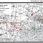 Расположение частей, сосредоточенных в Цуэртуньском районе 25 февраля 1905 года