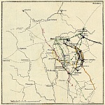 Район действий с 3 июля по 28 сентября 1708 года