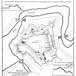 Фортификационные укрепления в городе Павловске с показанием произведенных в прошлом 1816 году работ