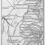 Карта Колывано-Кузнецкой линии 1768 г.