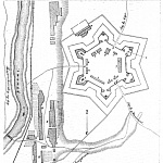 Пограничные линии. План крепости Святого Петра на Ишимской линии