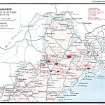 Расположение Корейского отряда 28 июля 1905 года