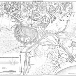 Осады крепостей. План осады Данцига, произведенной русскими войсками в 1734 году