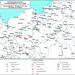 Заграничные походы Русской армии 1813-1814 гг. Положение на 1 февраля 1813 г.
