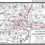 Расположение частей V Сибирского корпуса к вечеру 18 февраля 1905 года