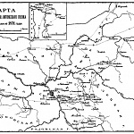 Карта движений Лейб-гвардии Литовского полка в кампанию 1831 года
