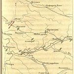 Расположение Главной армии 3 февраля 1814 года